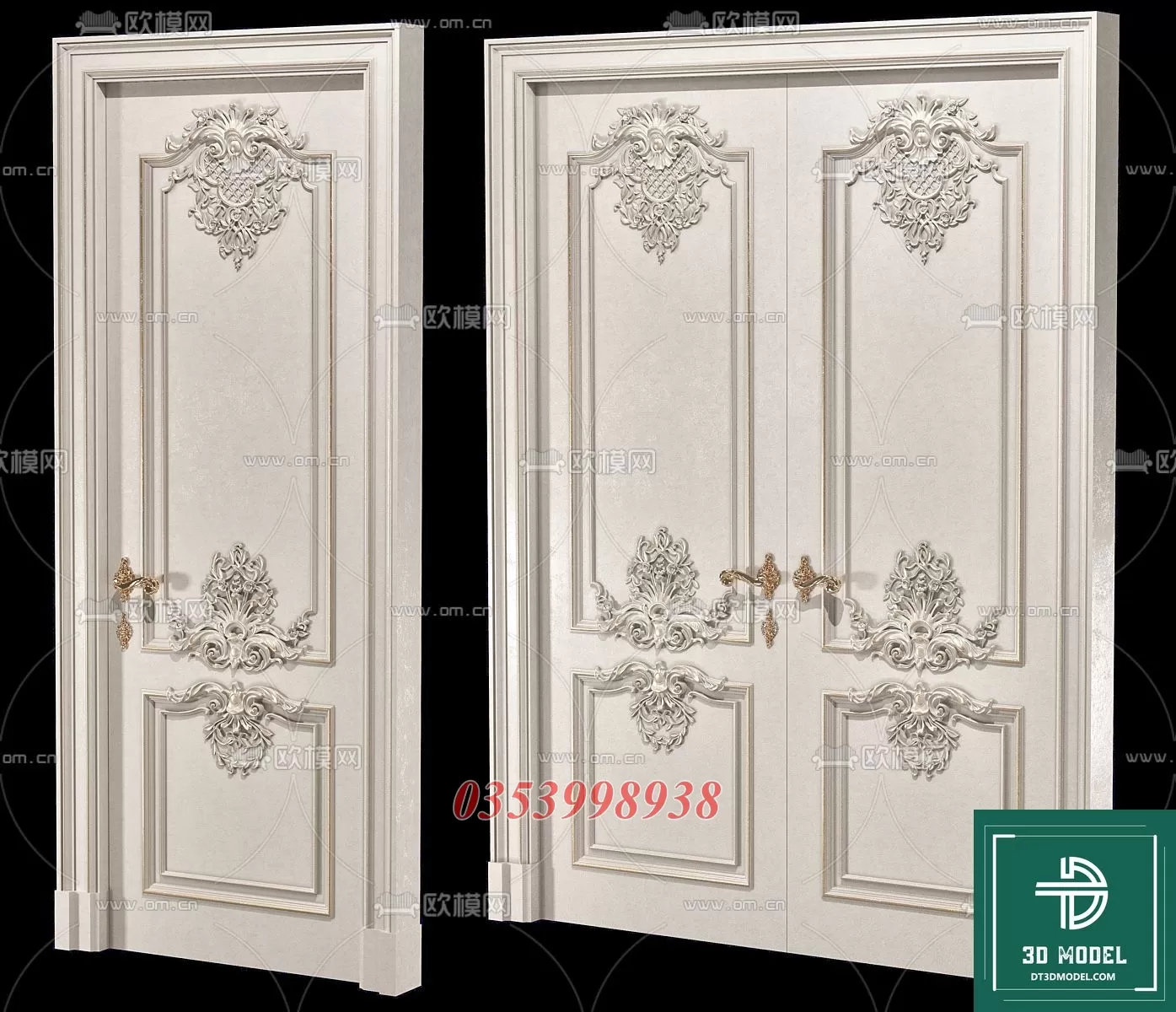 CLASSIC DOOR – 3DSKY MODELS – 116