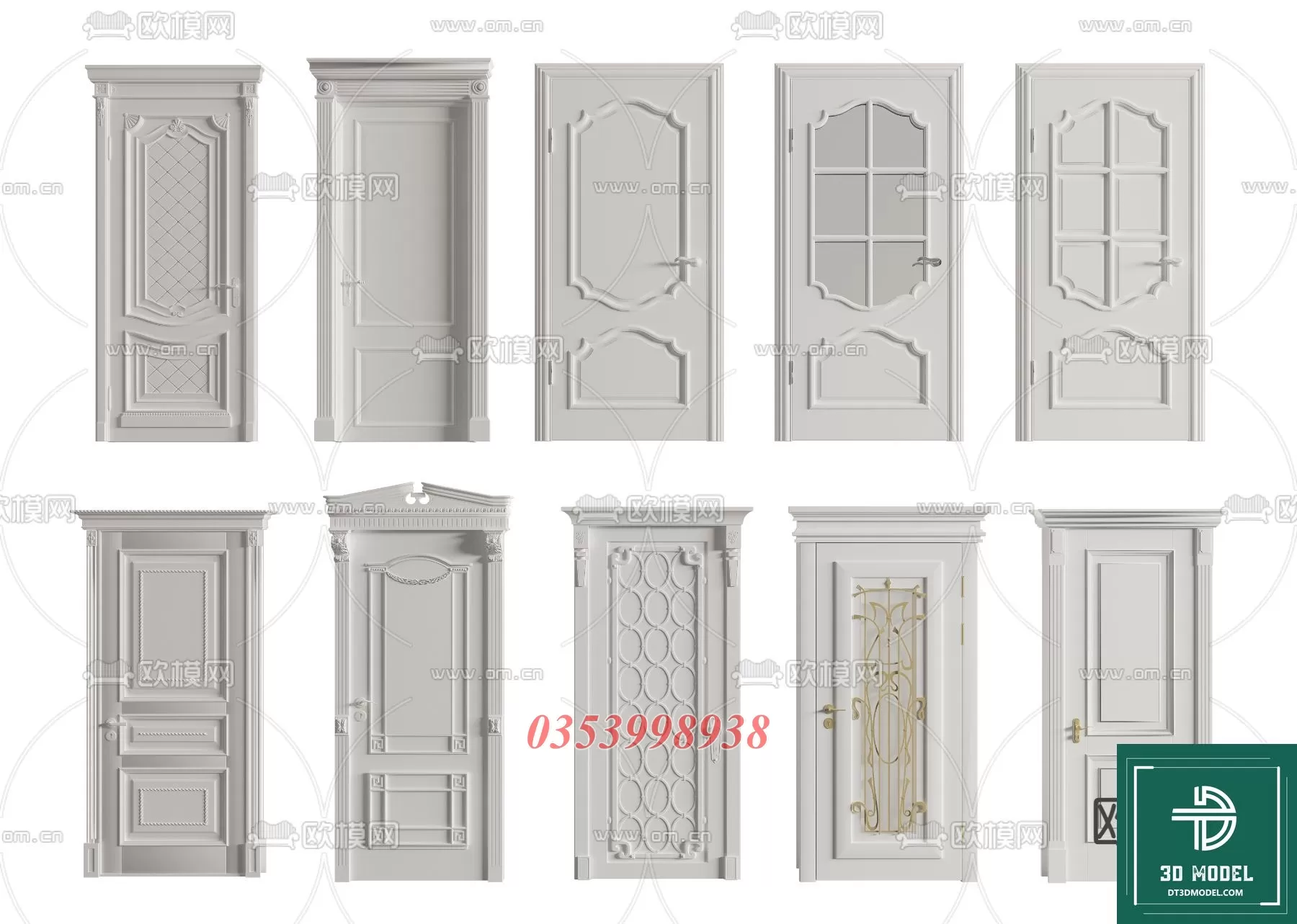 CLASSIC DOOR – 3DSKY MODELS – 118