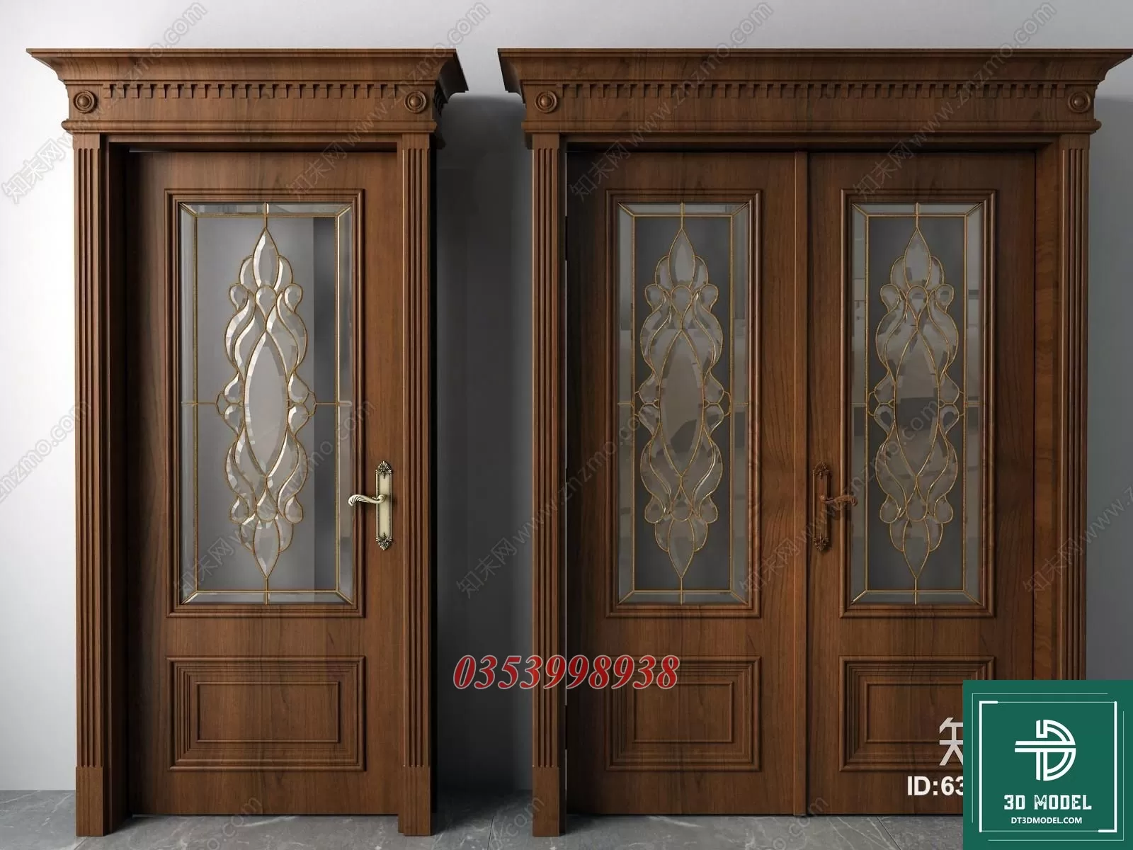 CLASSIC DOOR – 3DSKY MODELS – 124