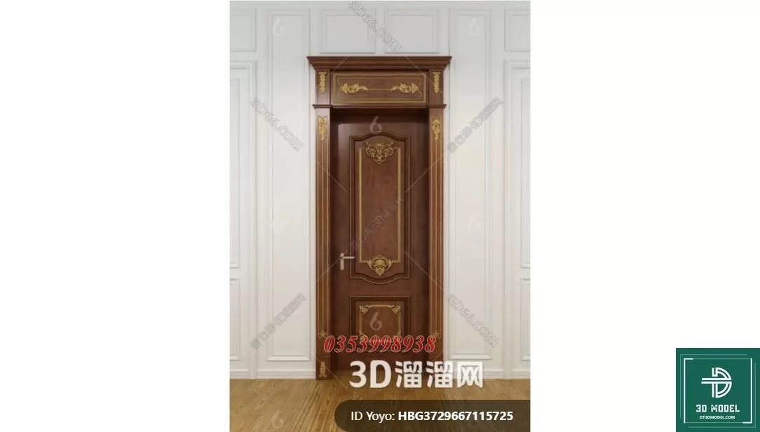 CLASSIC DOOR – 3DSKY MODELS – 132