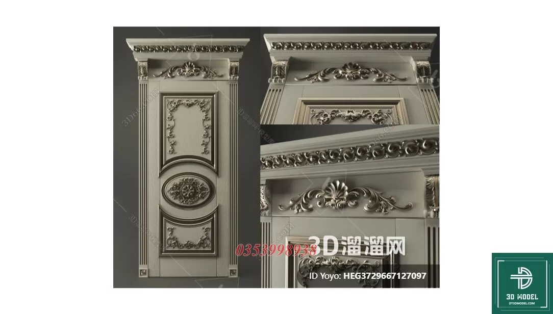 CLASSIC DOOR – 3DSKY MODELS – 146