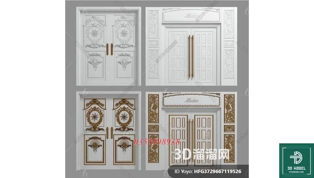 CLASSIC DOOR – 3DSKY MODELS – 147