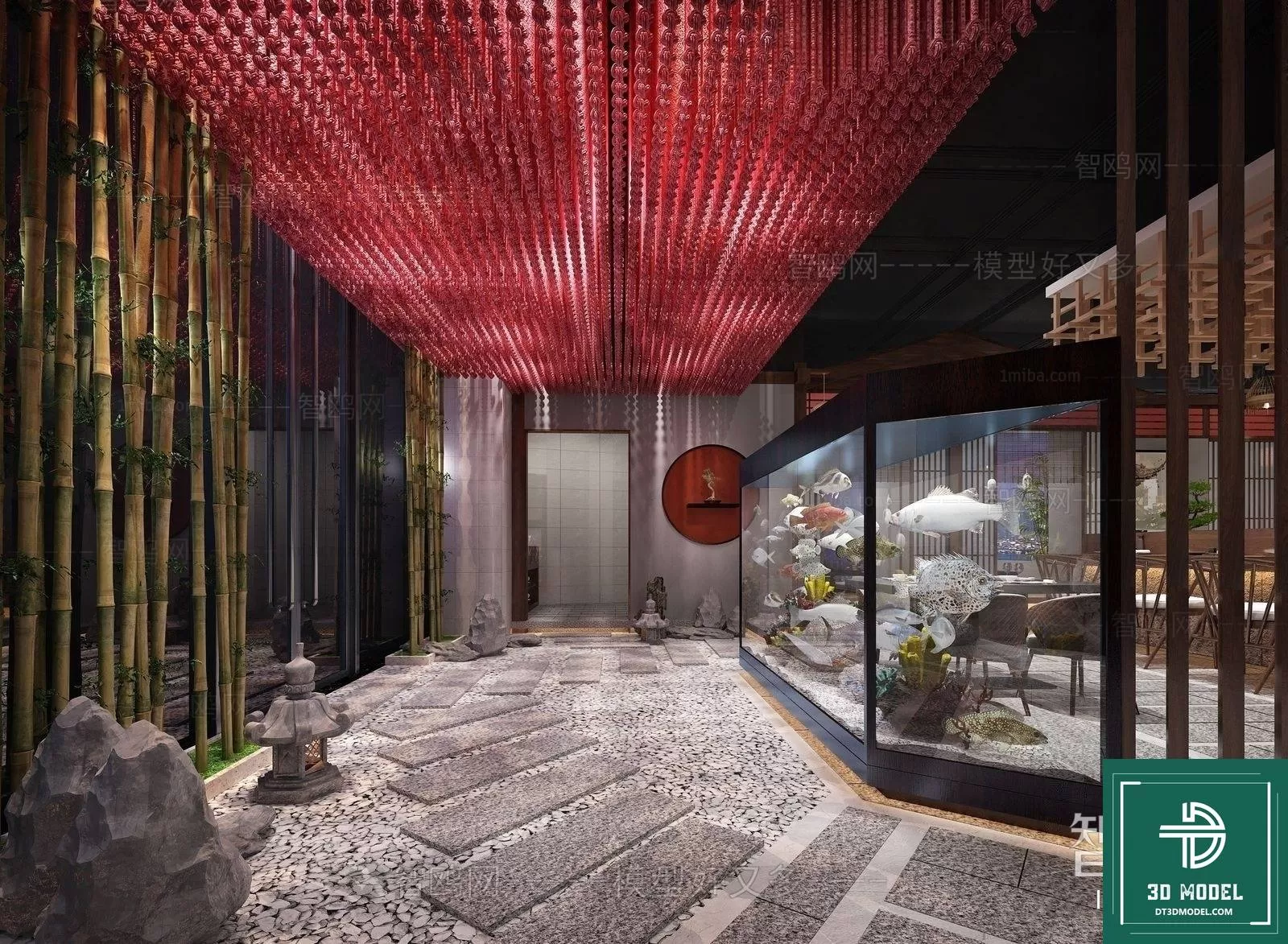 RESTAURANT – JAPAN STYLE – 3D BLOCK – 016