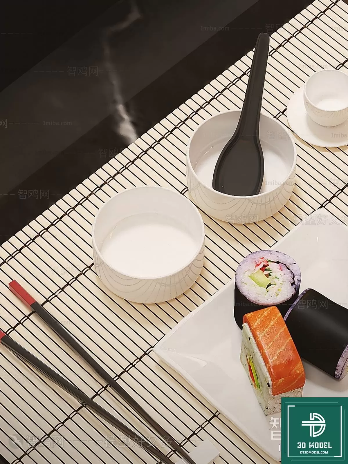 RESTAURANT – JAPAN STYLE – 3D BLOCK – 018
