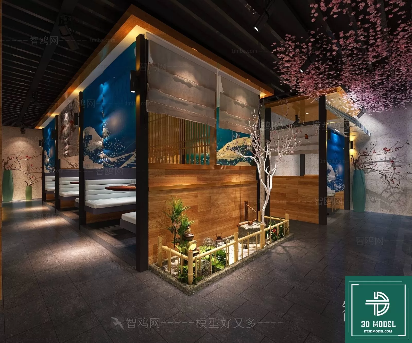 RESTAURANT – JAPAN STYLE – 3D BLOCK – 031