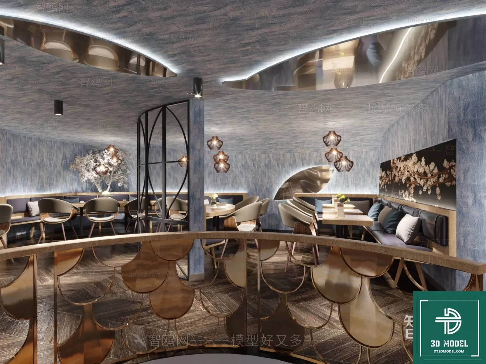 RESTAURANT – JAPAN STYLE – 3D BLOCK – 039