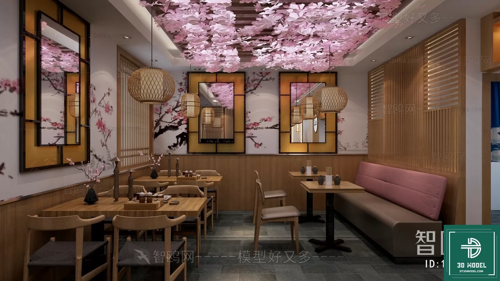 RESTAURANT – JAPAN STYLE – 3D BLOCK – 071