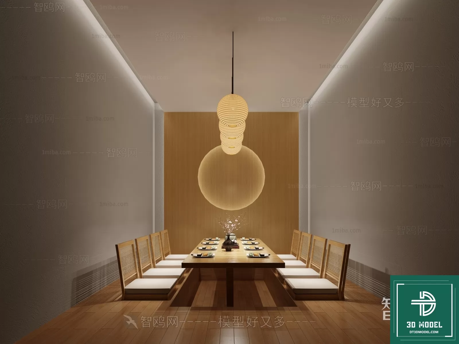 RESTAURANT – JAPAN STYLE – 3D BLOCK – 087