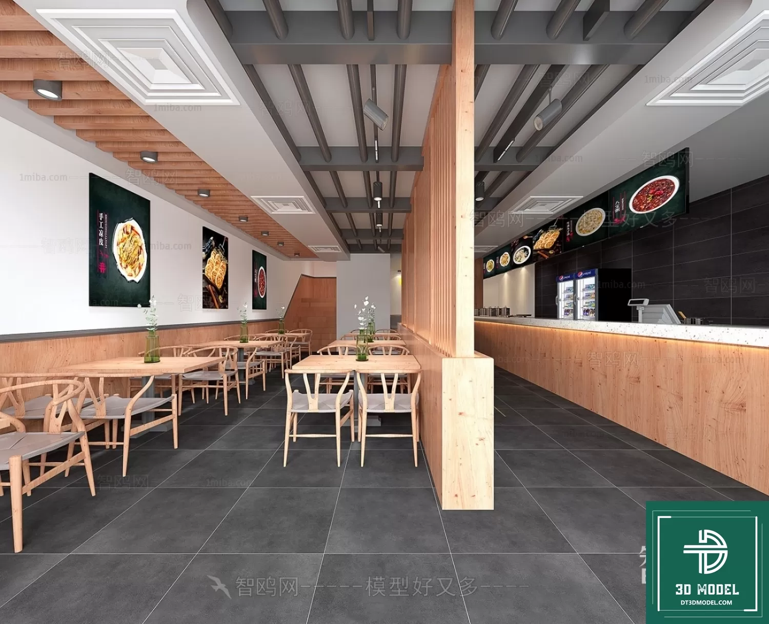 RESTAURANT – JAPAN STYLE – 3D BLOCK – 093