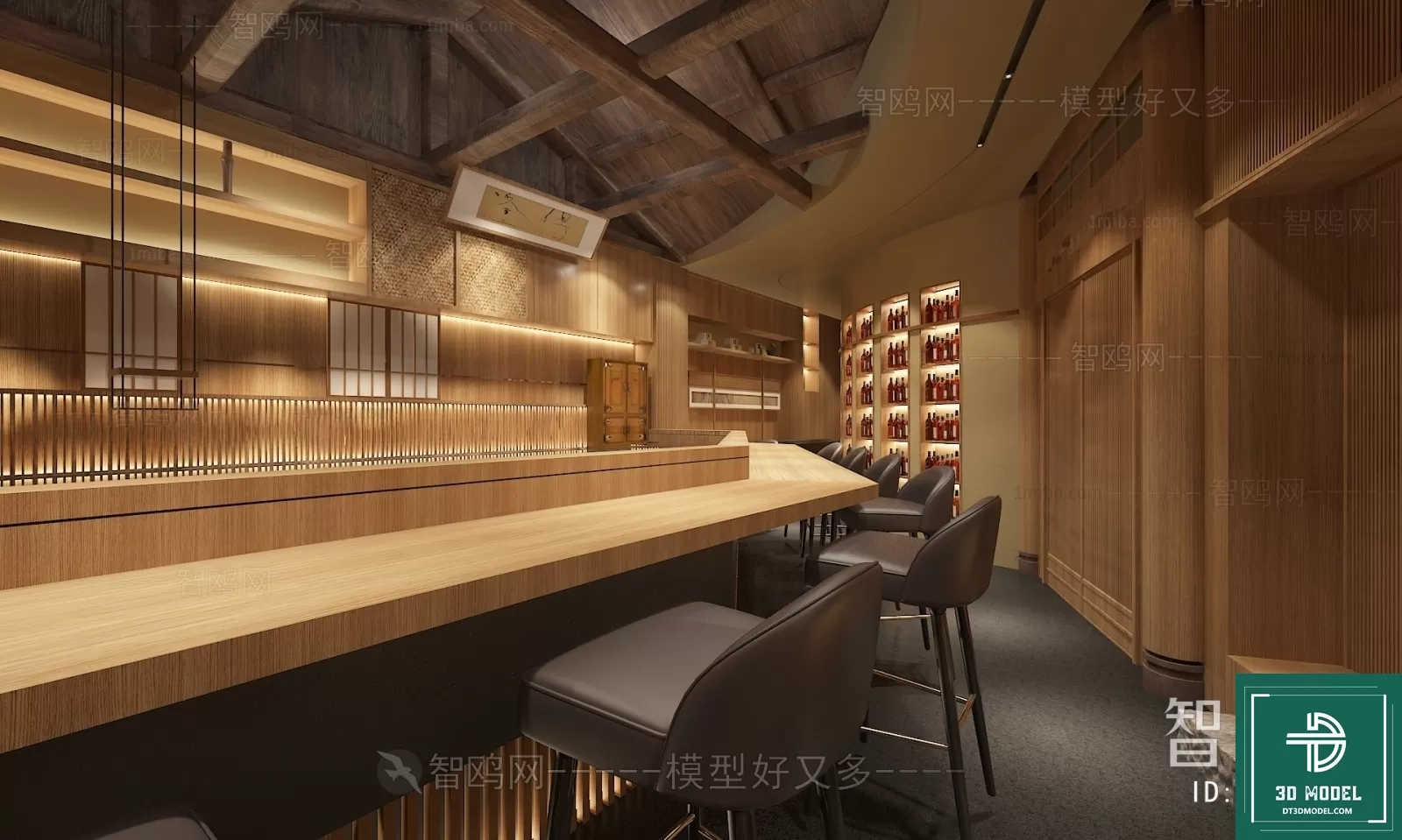 RESTAURANT – JAPAN STYLE – 3D BLOCK – 119