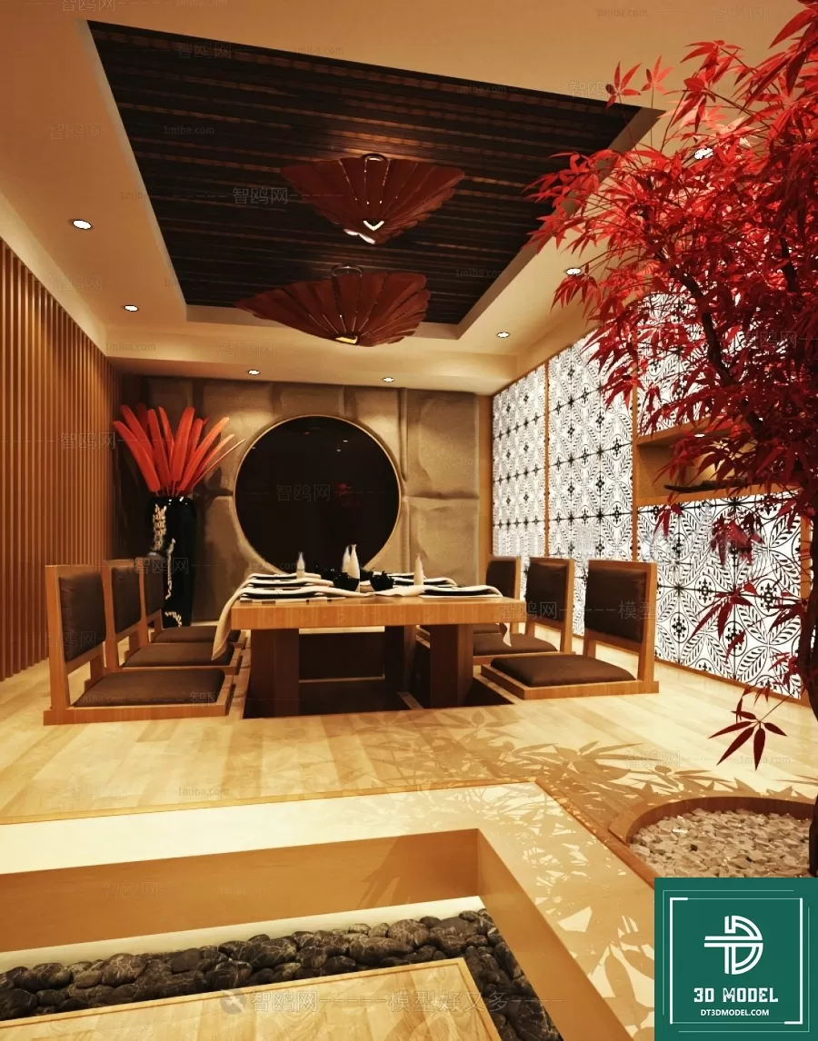 RESTAURANT – JAPAN STYLE – 3D BLOCK – 131