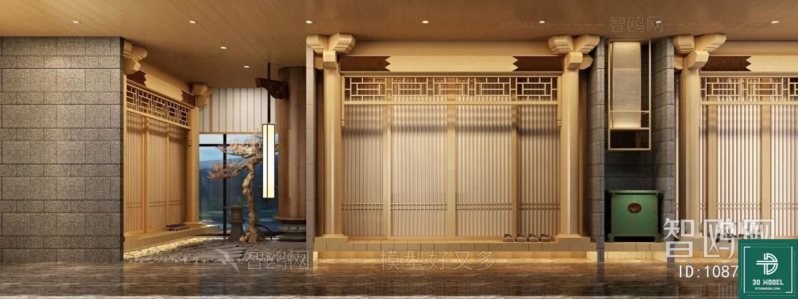 RESTAURANT – JAPAN STYLE – 3D BLOCK – 135