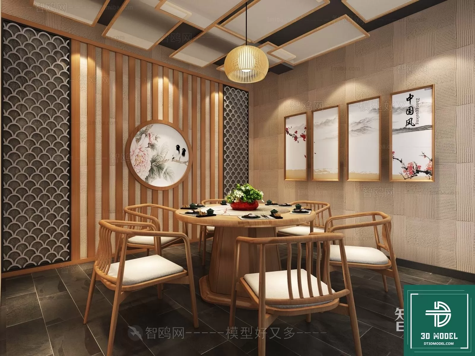 RESTAURANT – JAPAN STYLE – 3D BLOCK – 151