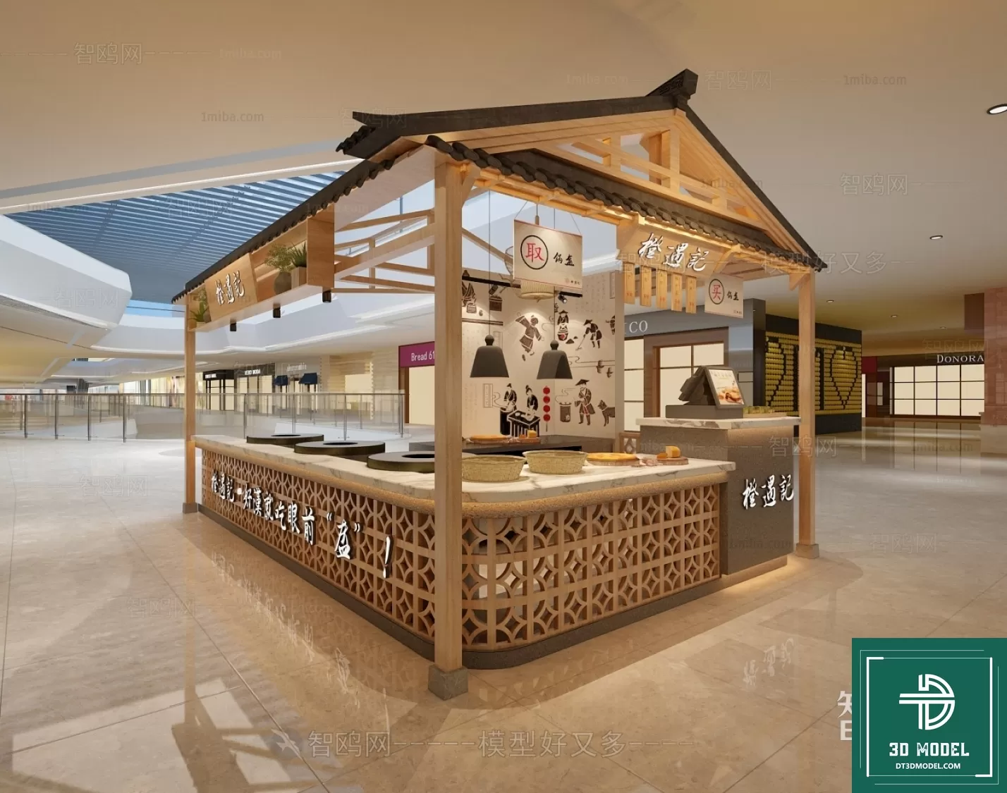 RESTAURANT – JAPAN STYLE – 3D BLOCK – 173