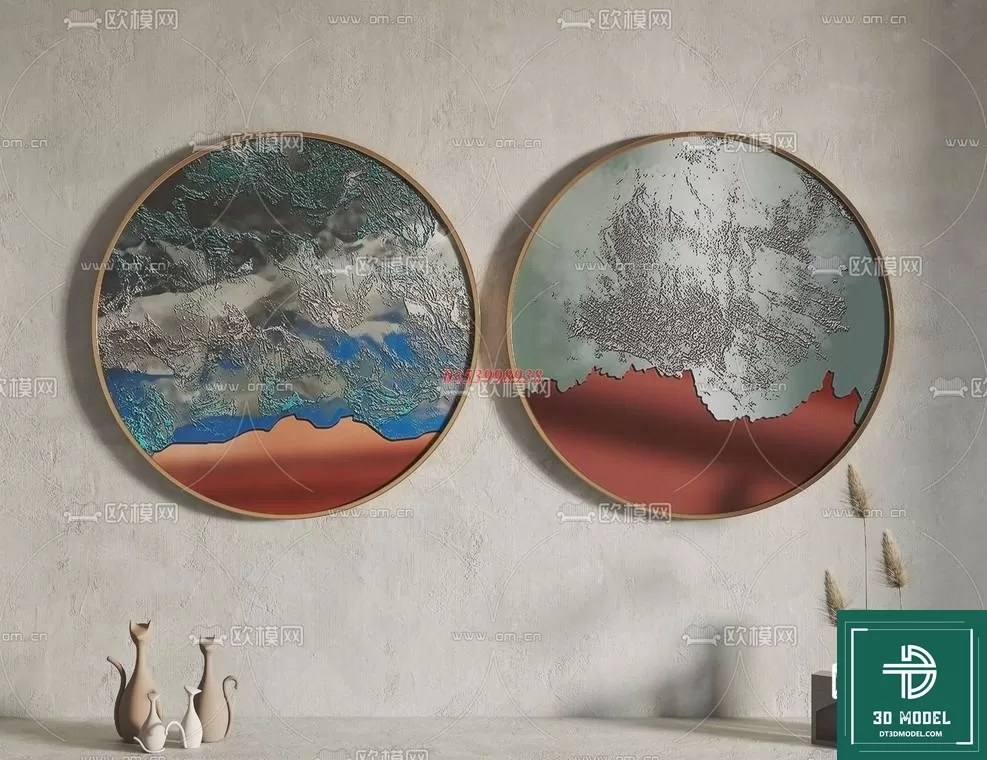 CHINESE PICTURE – DECOR – 3D MODELS – 012 CHINESE PICTURE – DECOR – 3D MODELS – 012