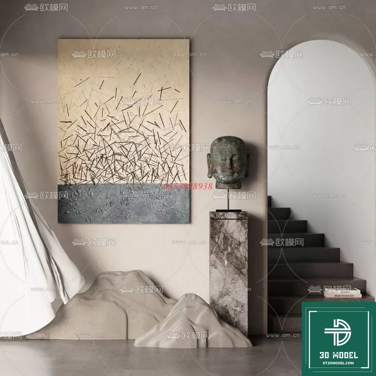 CHINESE PICTURE – DECOR – 3D MODELS – 013 CHINESE PICTURE – DECOR – 3D MODELS – 013