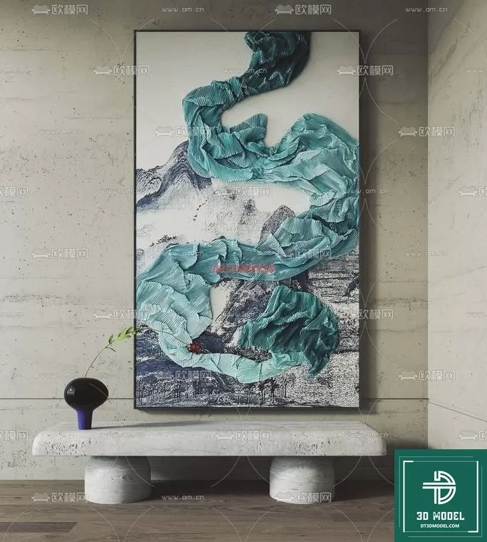 CHINESE PICTURE – DECOR – 3D MODELS – 018 CHINESE PICTURE – DECOR – 3D MODELS – 018