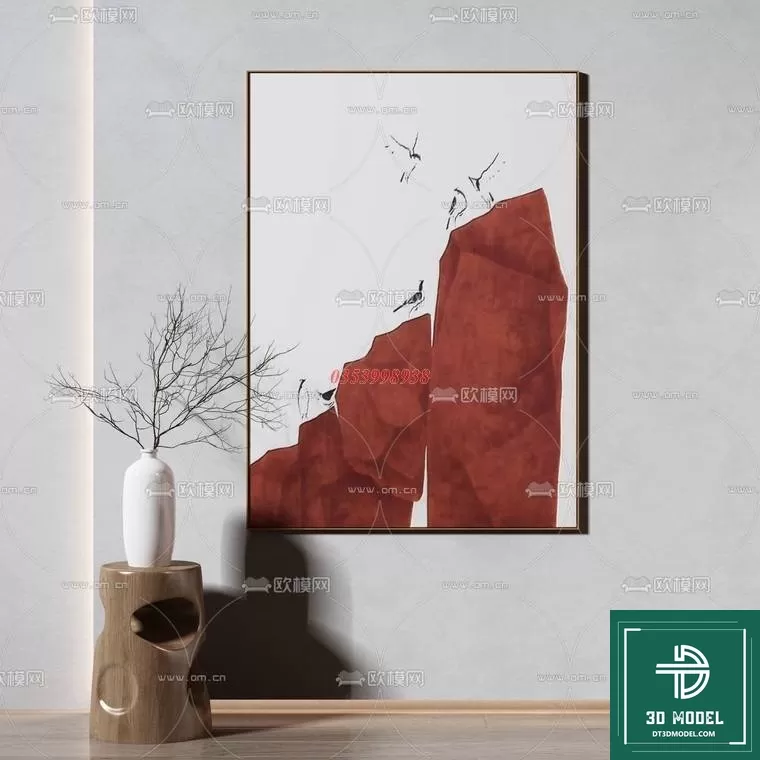 CHINESE PICTURE – DECOR – 3D MODELS – 021 CHINESE PICTURE – DECOR – 3D MODELS – 021