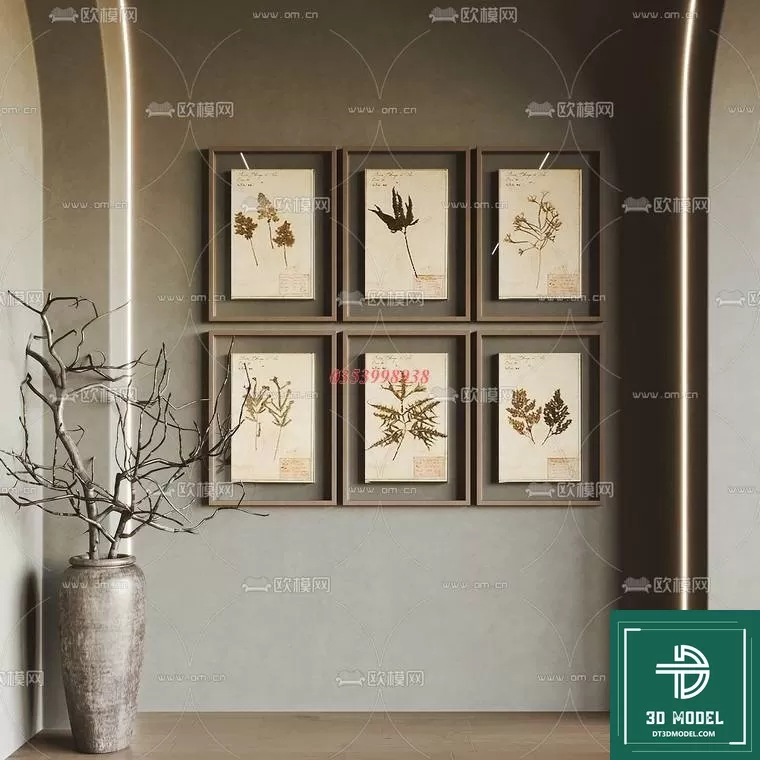 CHINESE PICTURE – DECOR – 3D MODELS – 022 CHINESE PICTURE – DECOR – 3D MODELS – 022