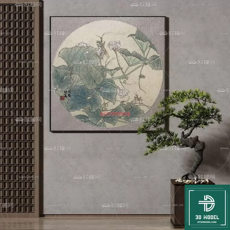 CHINESE PICTURE – DECOR – 3D MODELS – 035 CHINESE PICTURE – DECOR – 3D MODELS – 035