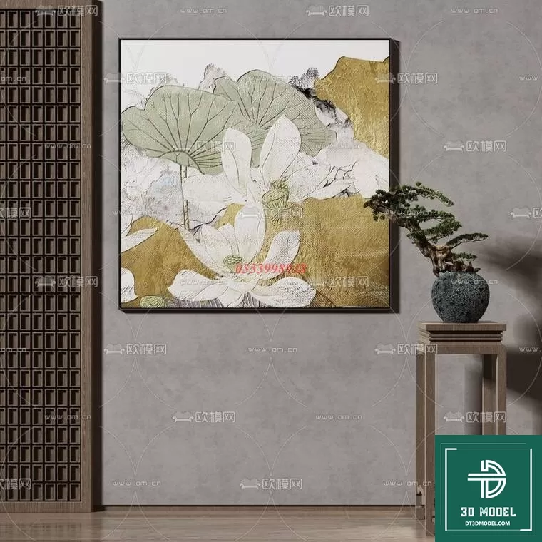 CHINESE PICTURE – DECOR – 3D MODELS – 041 CHINESE PICTURE – DECOR – 3D MODELS – 041