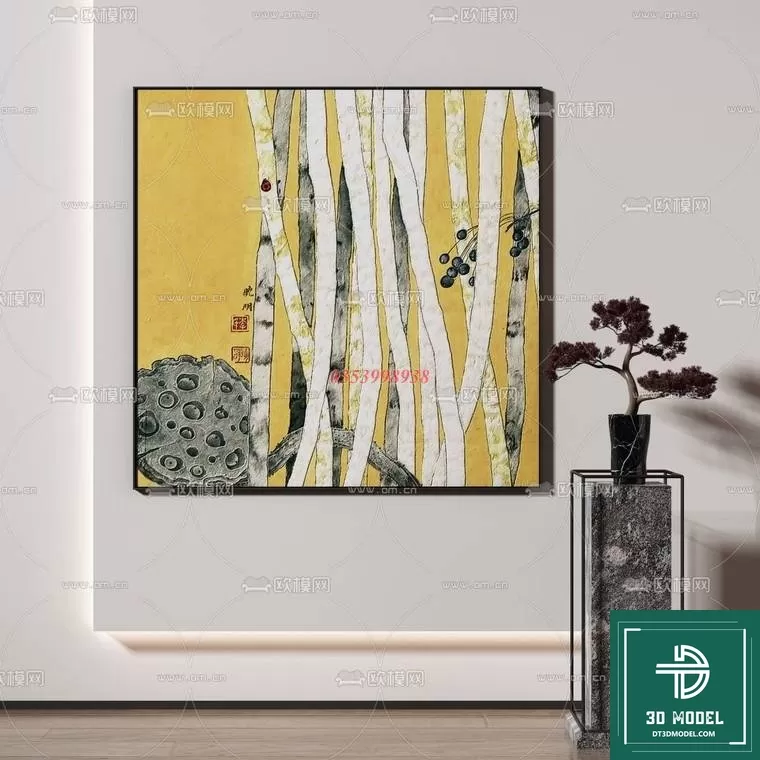 CHINESE PICTURE – DECOR – 3D MODELS – 050 CHINESE PICTURE – DECOR – 3D MODELS – 050