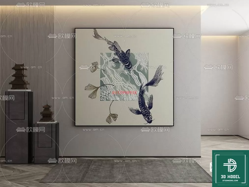 CHINESE PICTURE – DECOR – 3D MODELS – 071