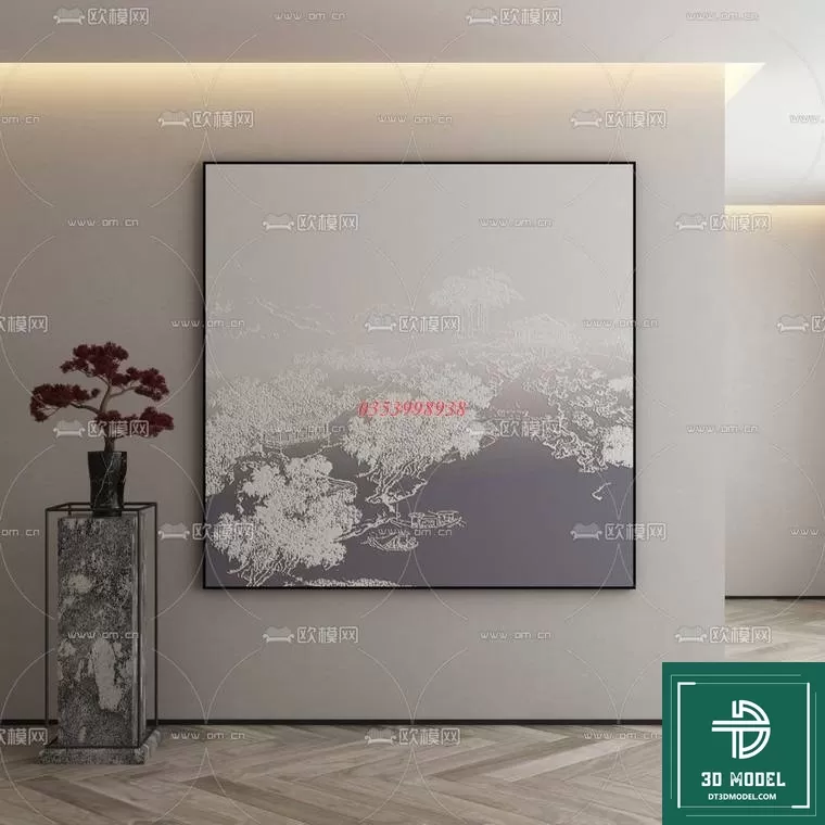 CHINESE PICTURE – DECOR – 3D MODELS – 074