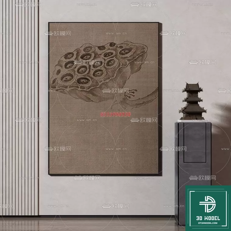 CHINESE PICTURE – DECOR – 3D MODELS – 081