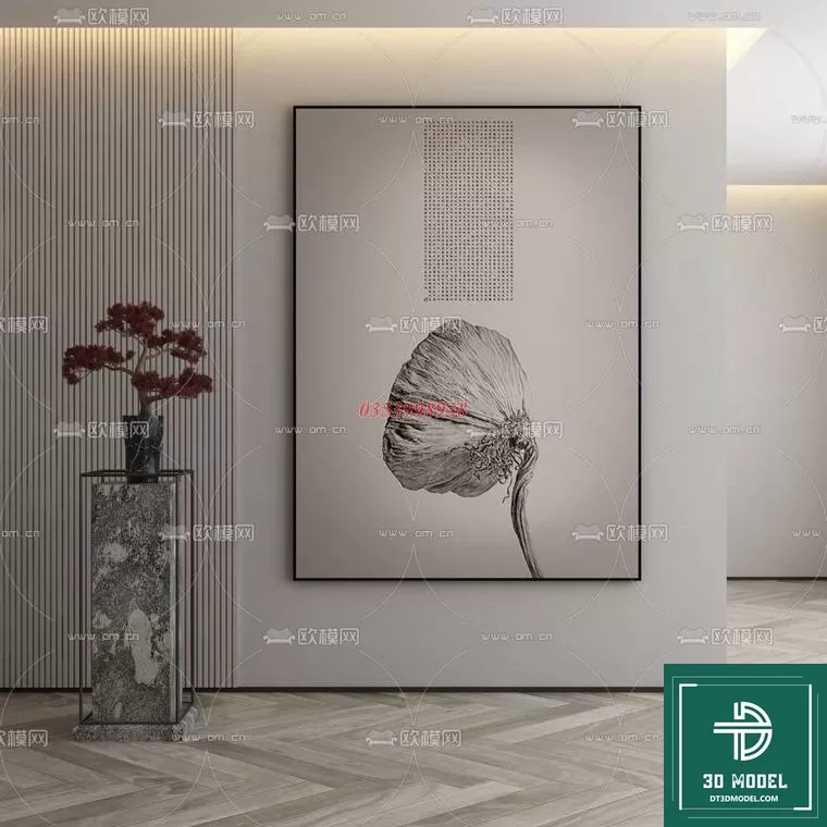 CHINESE PICTURE – DECOR – 3D MODELS – 087