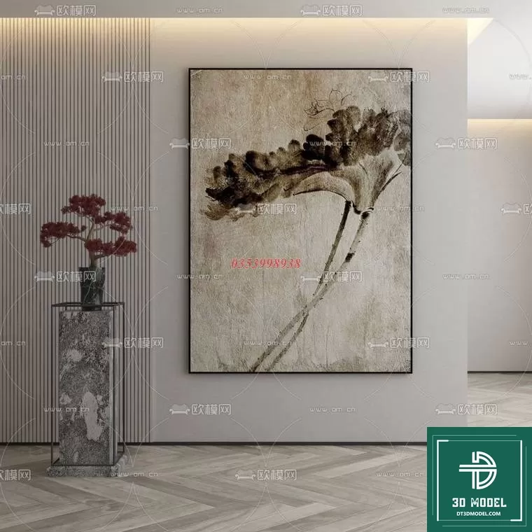 CHINESE PICTURE – DECOR – 3D MODELS – 088