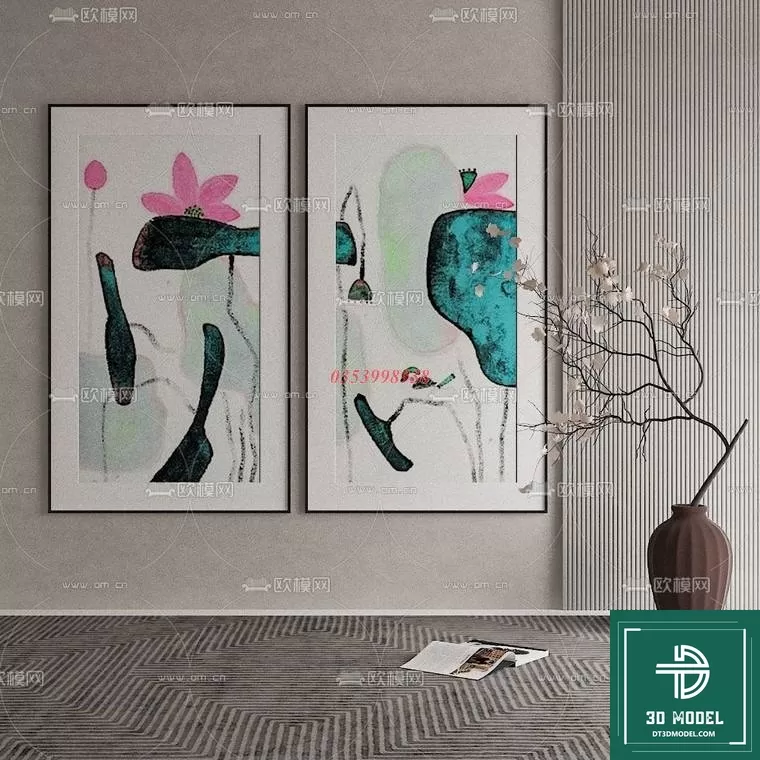 CHINESE PICTURE – DECOR – 3D MODELS – 090