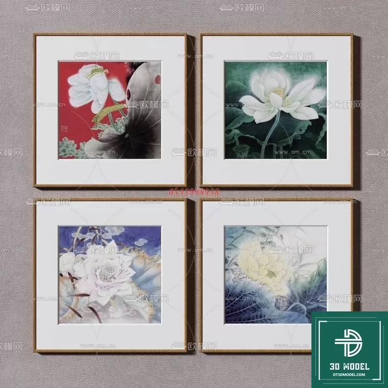 CHINESE PICTURE – DECOR – 3D MODELS – 094