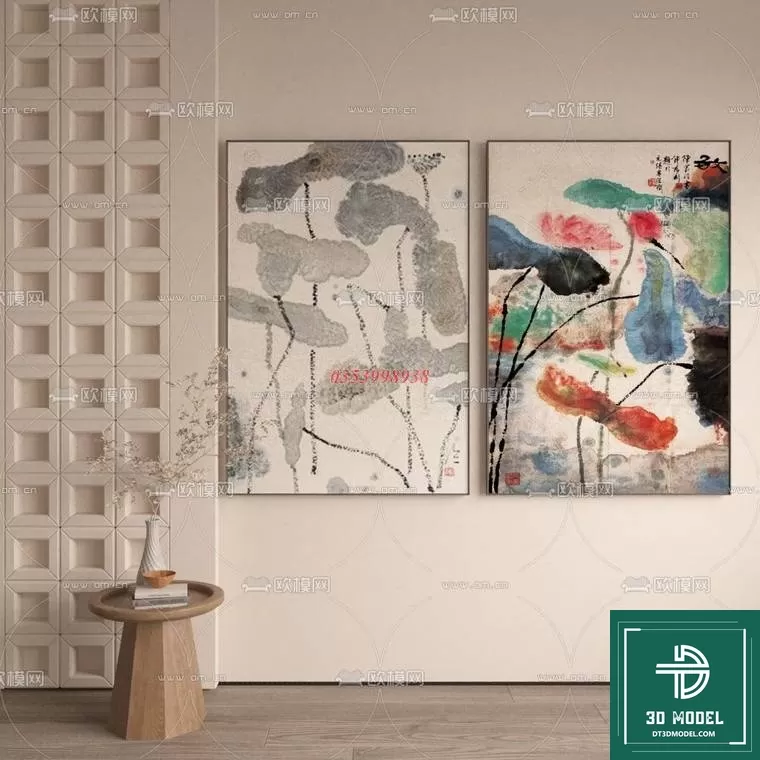 CHINESE PICTURE – DECOR – 3D MODELS – 095