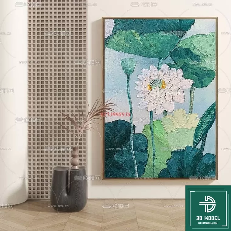 CHINESE PICTURE – DECOR – 3D MODELS – 096