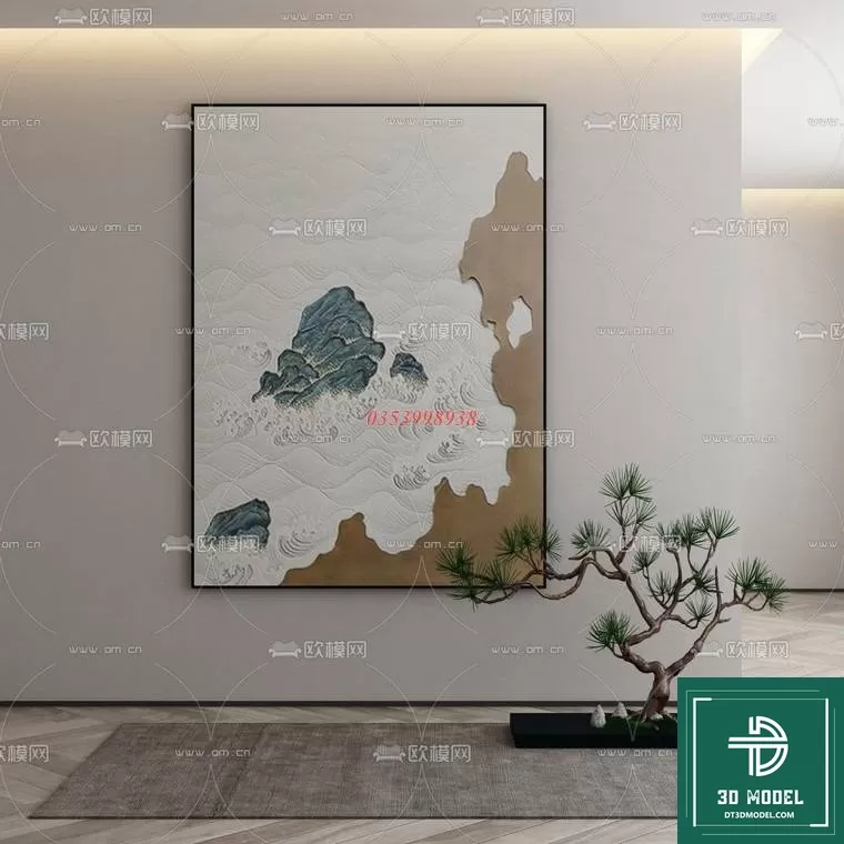 CHINESE PICTURE – DECOR – 3D MODELS – 100