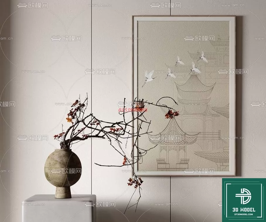 CHINESE PICTURE – DECOR – 3D MODELS – 101