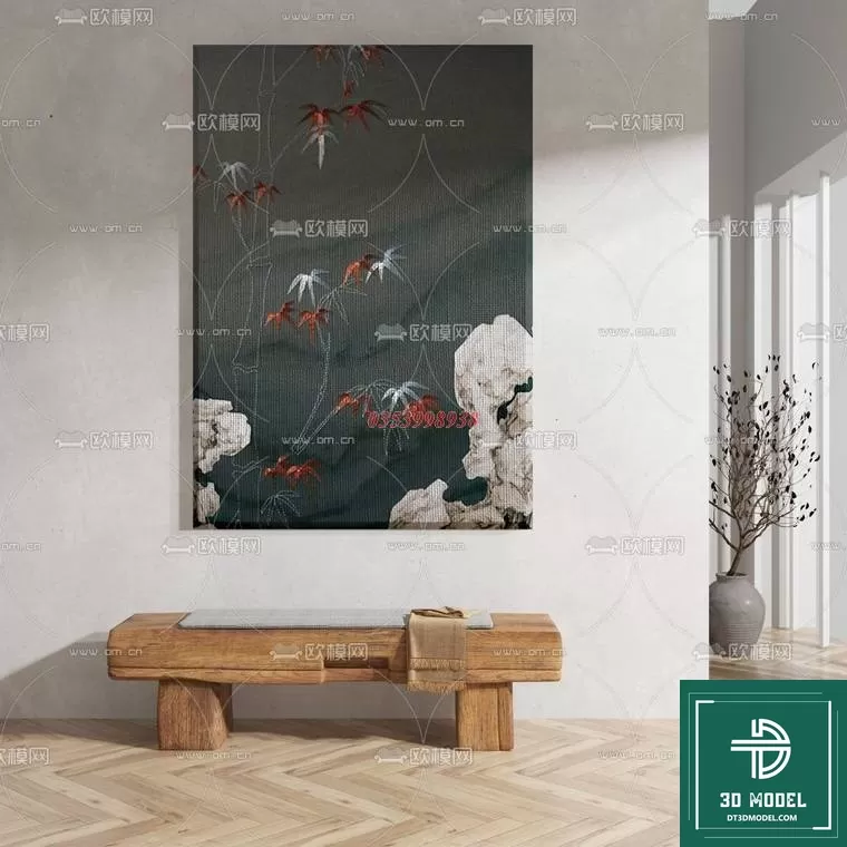 CHINESE PICTURE – DECOR – 3D MODELS – 103