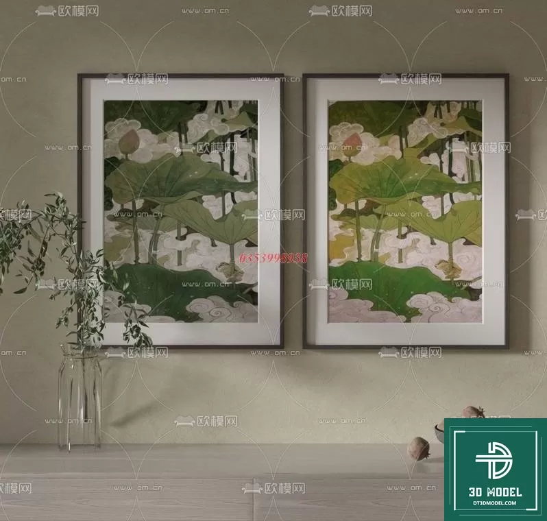 CHINESE PICTURE – DECOR – 3D MODELS – 118