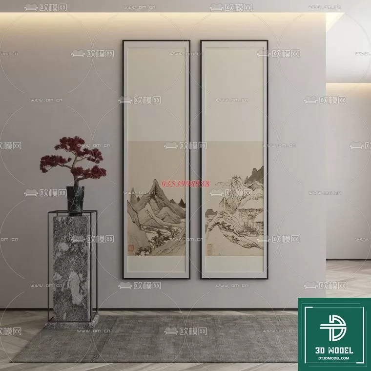 CHINESE PICTURE – DECOR – 3D MODELS – 132