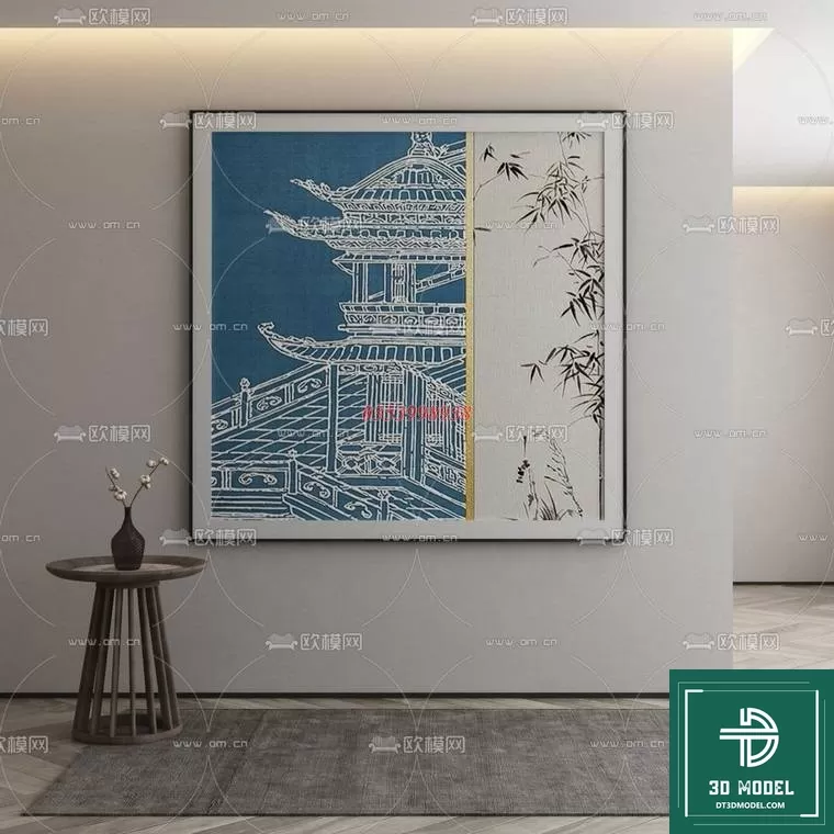 CHINESE PICTURE – DECOR – 3D MODELS – 147