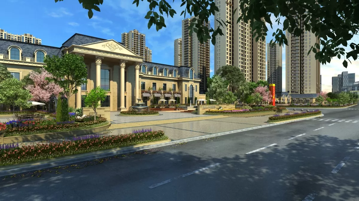 EXTERIOR – ANIMATION – 3DS MAX – 100