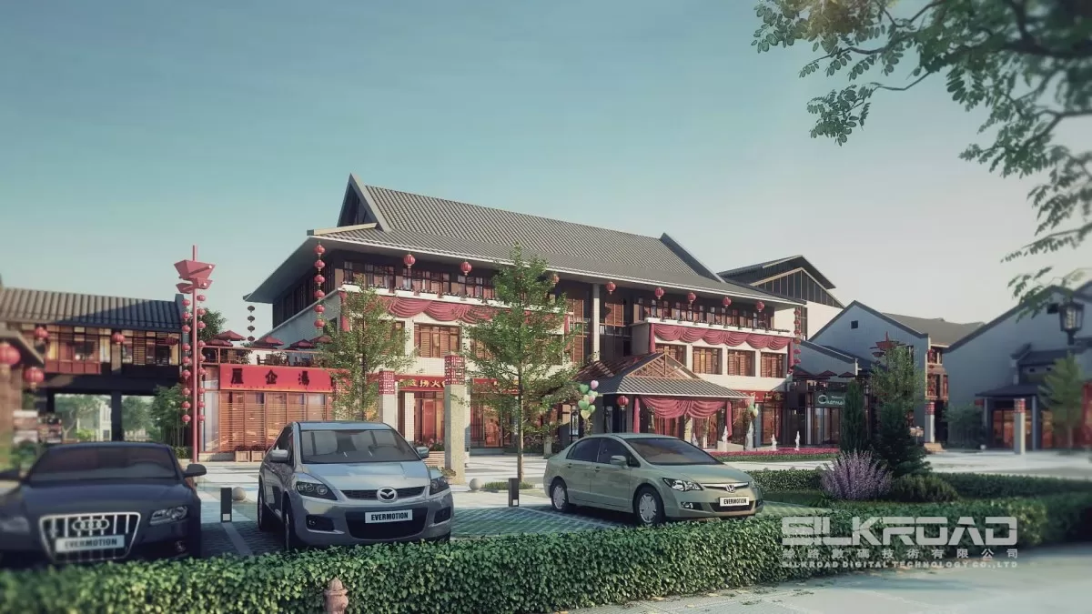 EXTERIOR – ANIMATION – 3DS MAX – 581