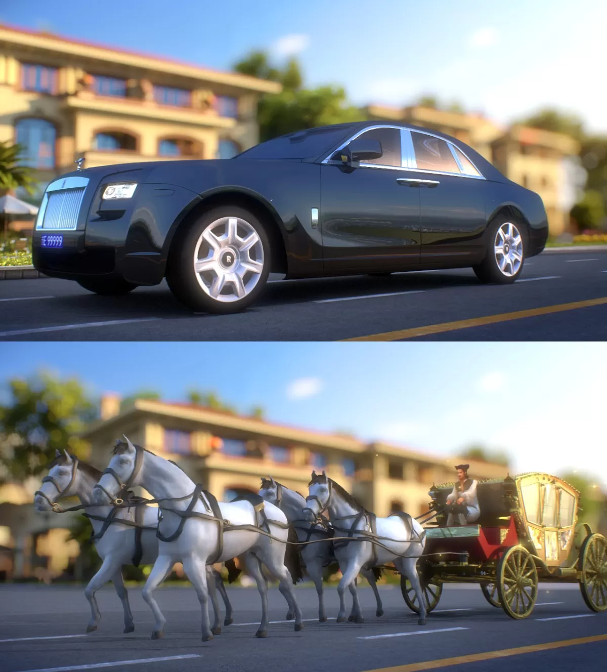 EXTERIOR – ANIMATION – 3DS MAX – 589