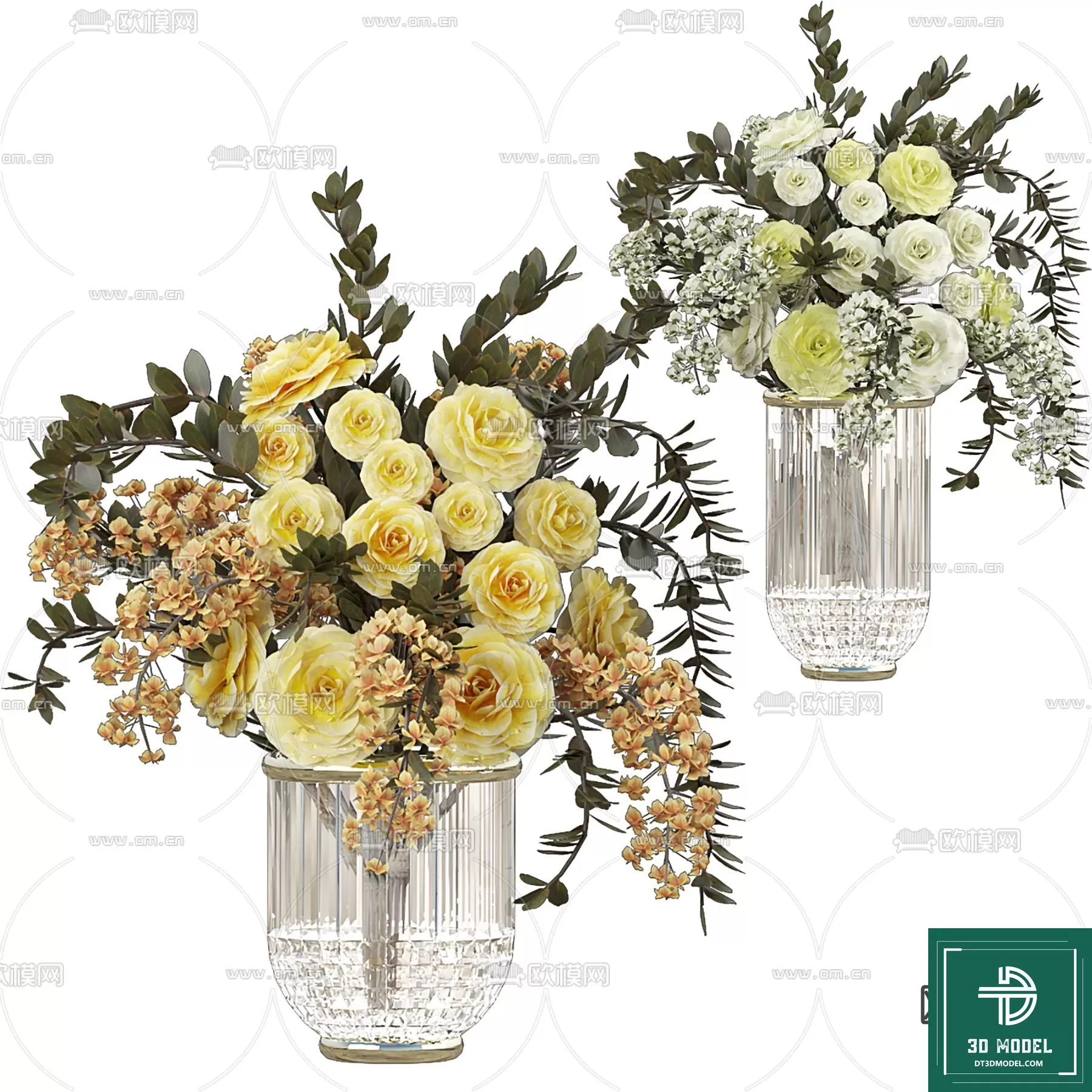 FLOWER VASE 3D MODEL – 005