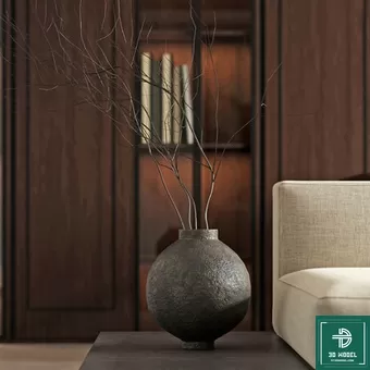 FLOWER VASE 3D MODEL – 009