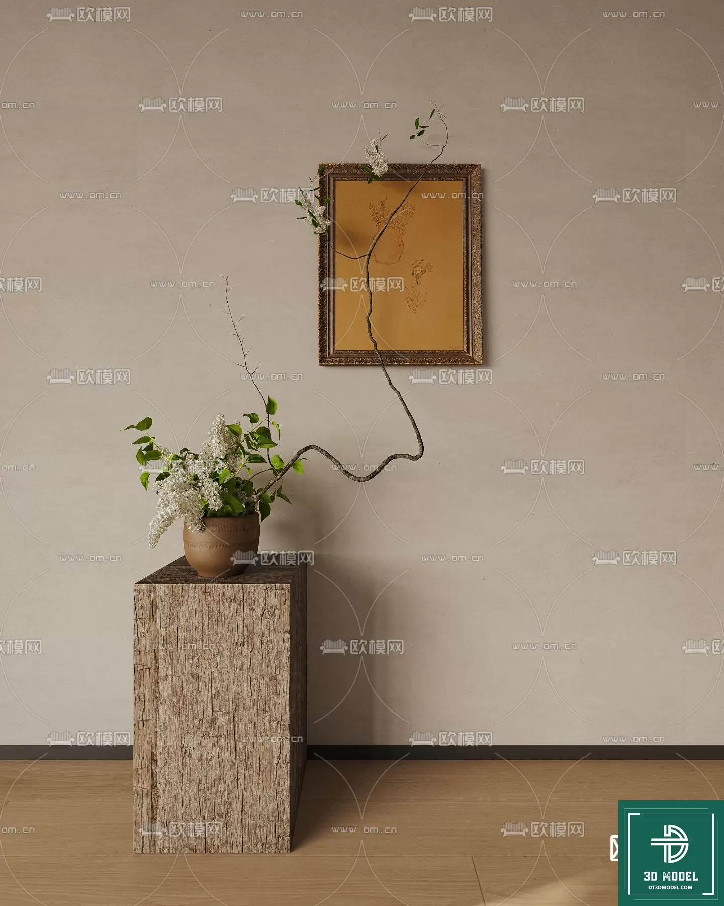 FLOWER VASE 3D MODEL – 010