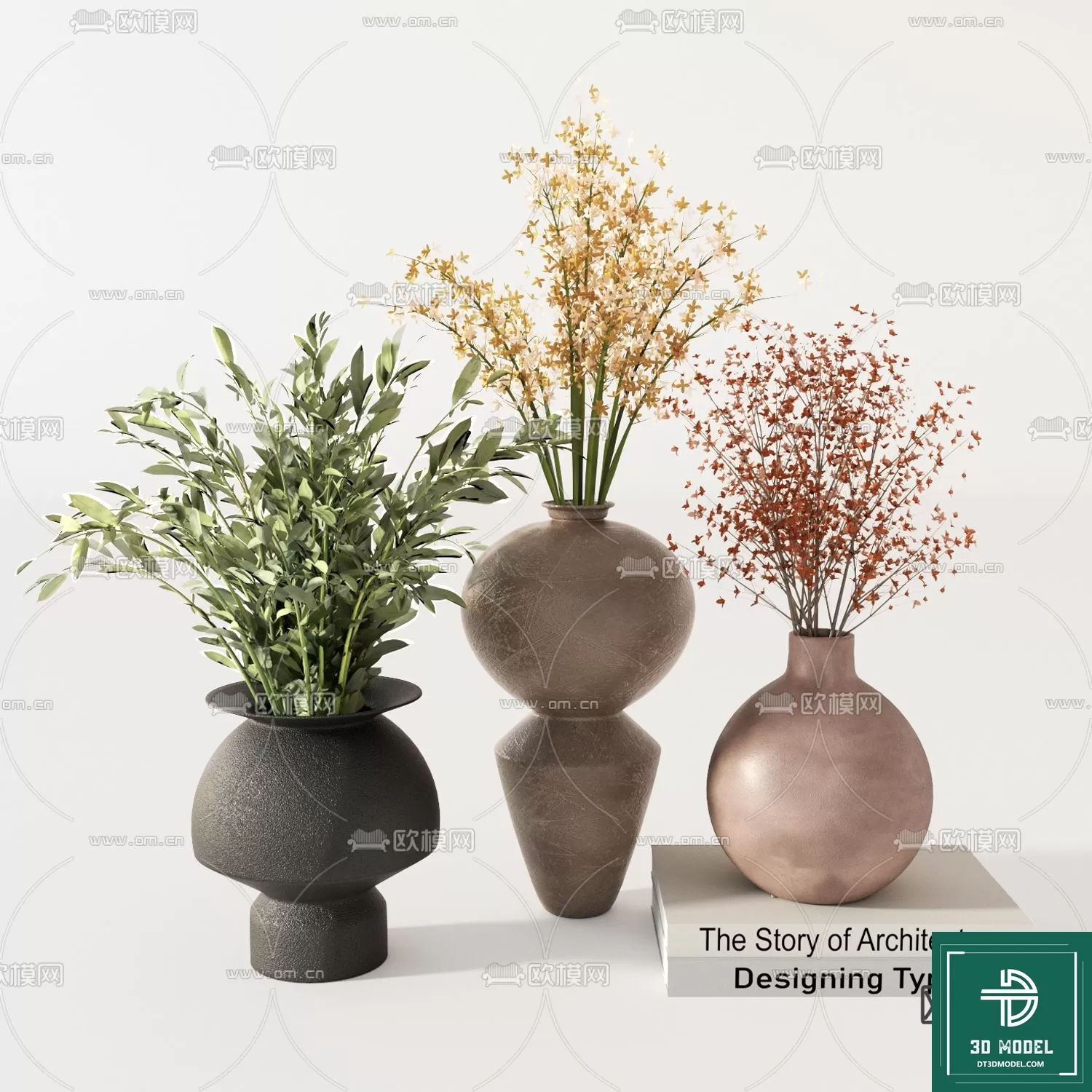 FLOWER VASE 3D MODEL – 014