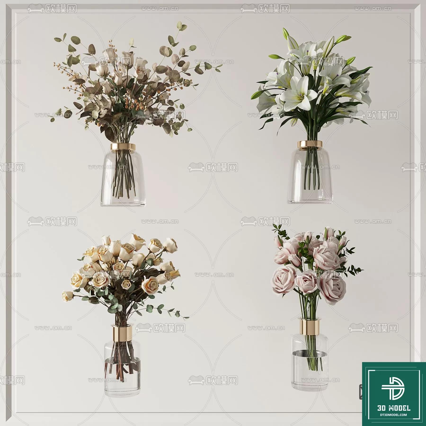 FLOWER VASE 3D MODEL – 021