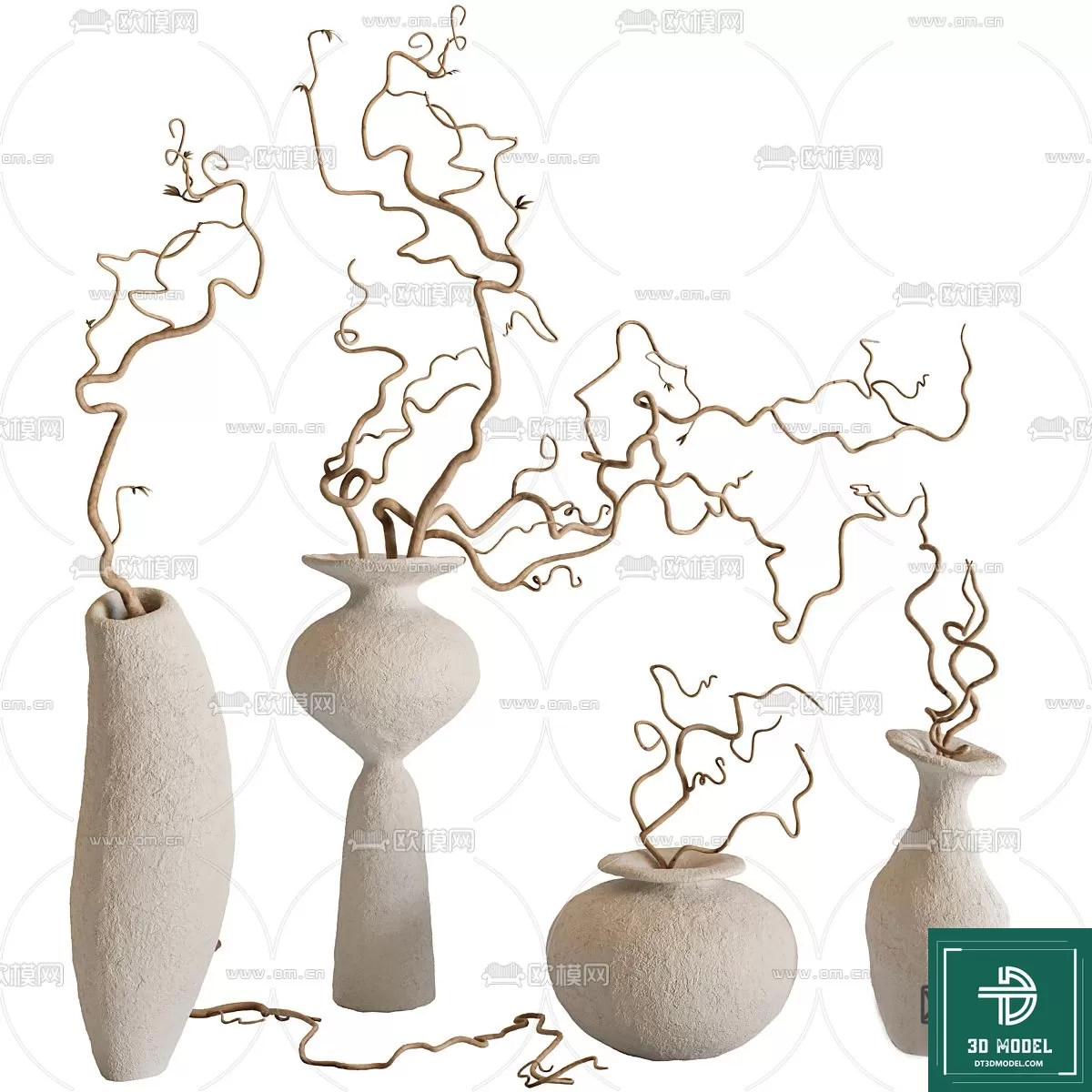 FLOWER VASE 3D MODEL – 035